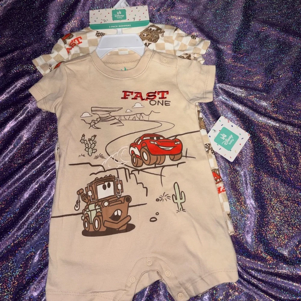 Disney Baby Cars Romper Set